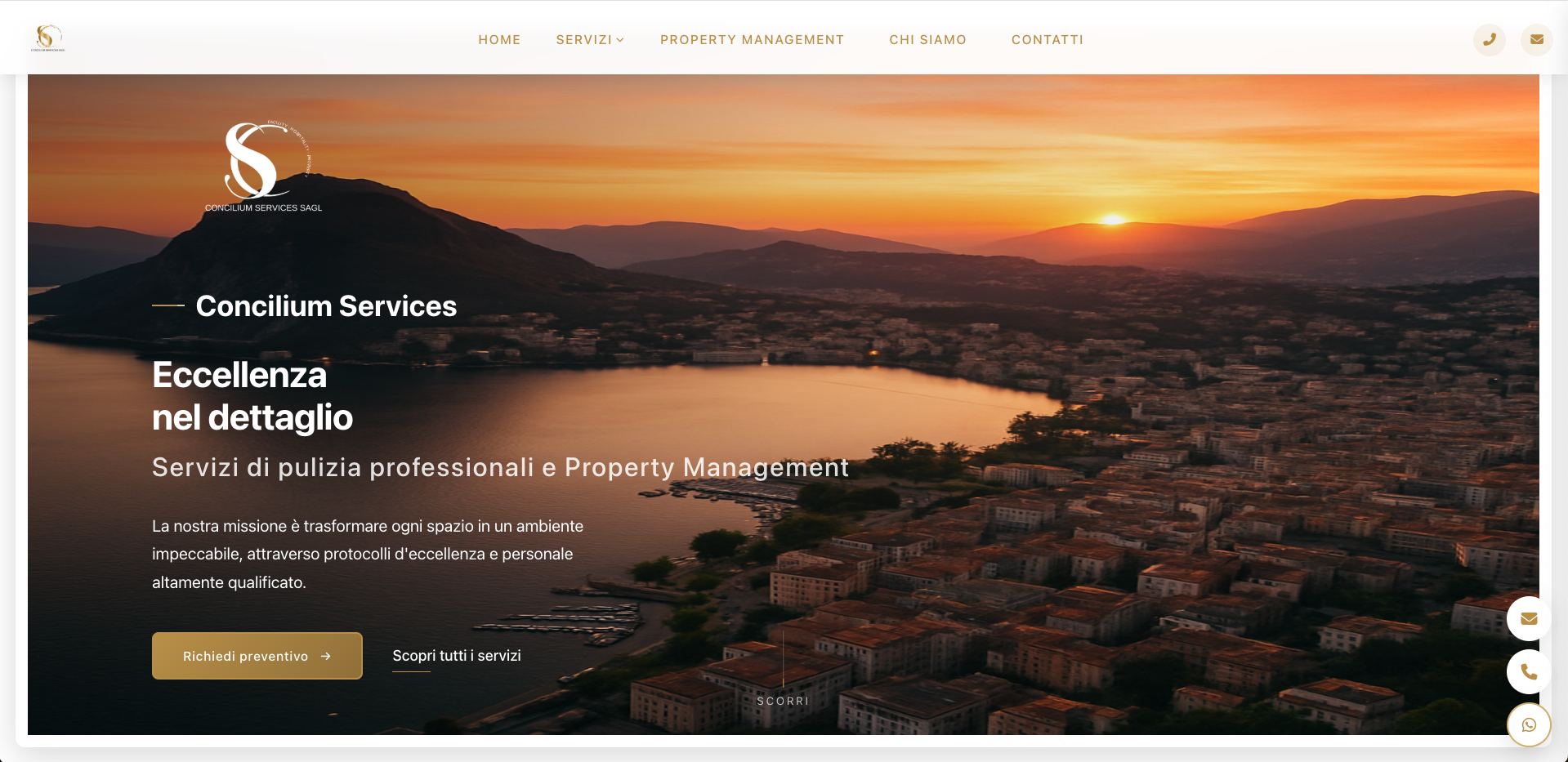 Concilium Services - Sito Aziendale