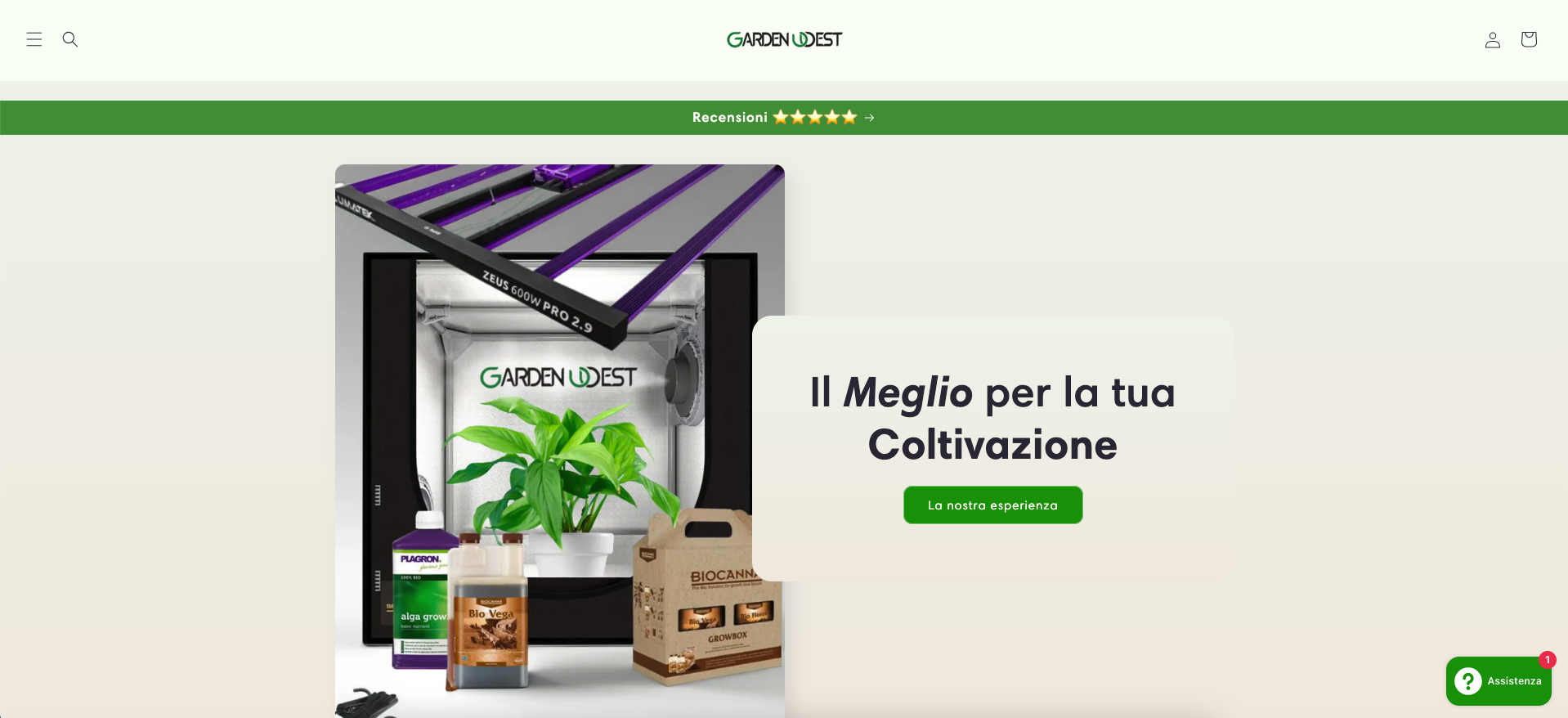 Garden West - E-commerce