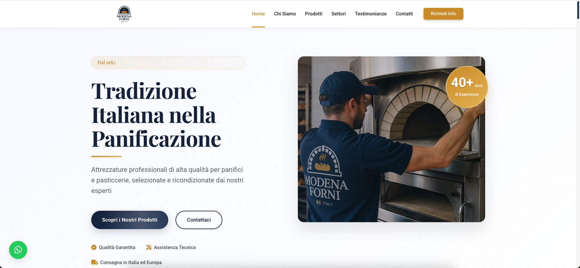 Modena Forni - Sito Vetrina